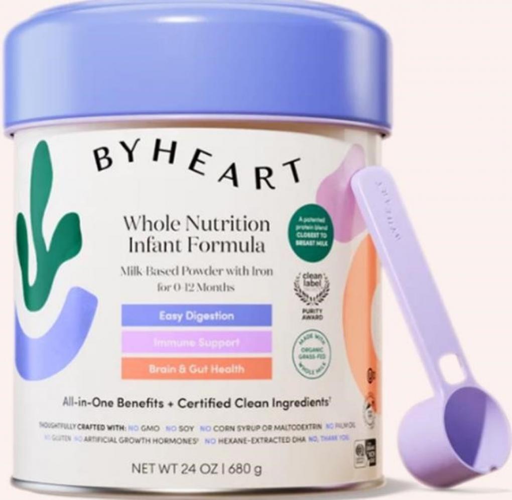 By Heart Infant Formula recall